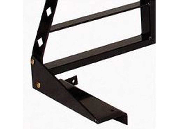 Weather Guard - Fullsize Headache Rack Mounting Kit 63.5in64.0in Steel Frame Black Armor Tuf Powdercoat - 7793