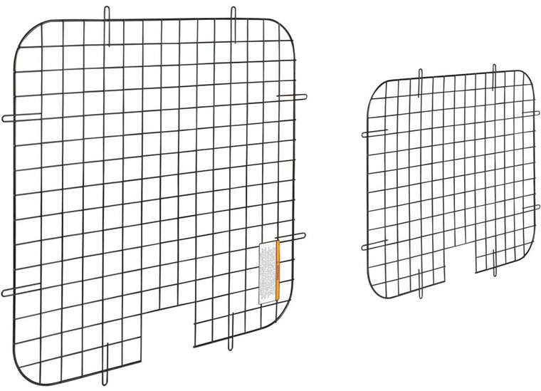 Weather Guard - 00c Fullsize Gm Vans 7 Gauge Steel Full Side Door Window Screen 223/4 X 23.5in  Black Finish - 88027