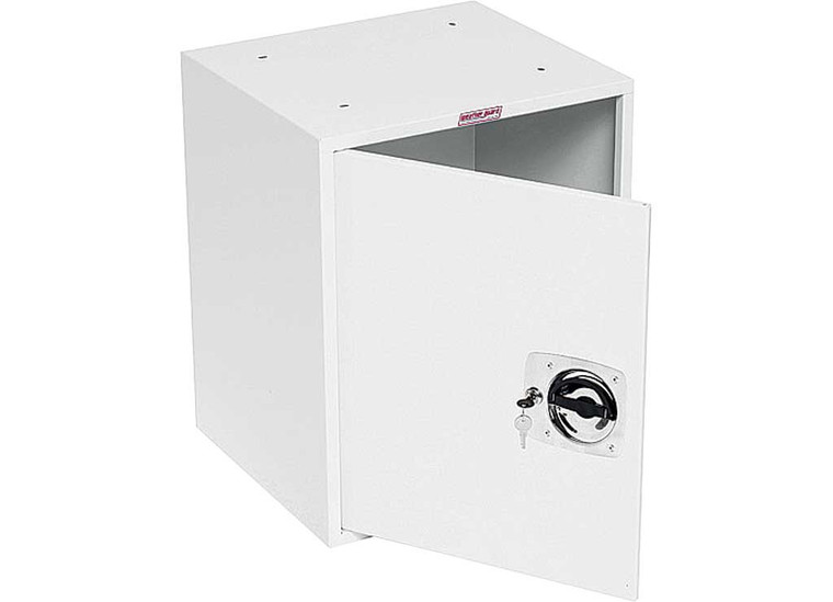 Weather Guard - Lockable Cabinet With No Shelf 22 X 18 X 16in  White Steel Finish - 2600588