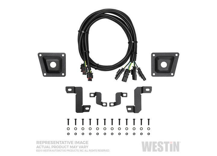 Westin Automotive - 1619 Silverado 1500 Sportsman X Sensor Kit Grill Textured Black - 40-21015