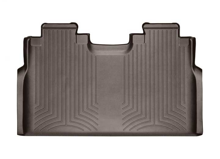WeatherTech - 15c F150 Supercrew (w/1st Row Bucket Seats) Rear Floorliner Cocoa - 476972