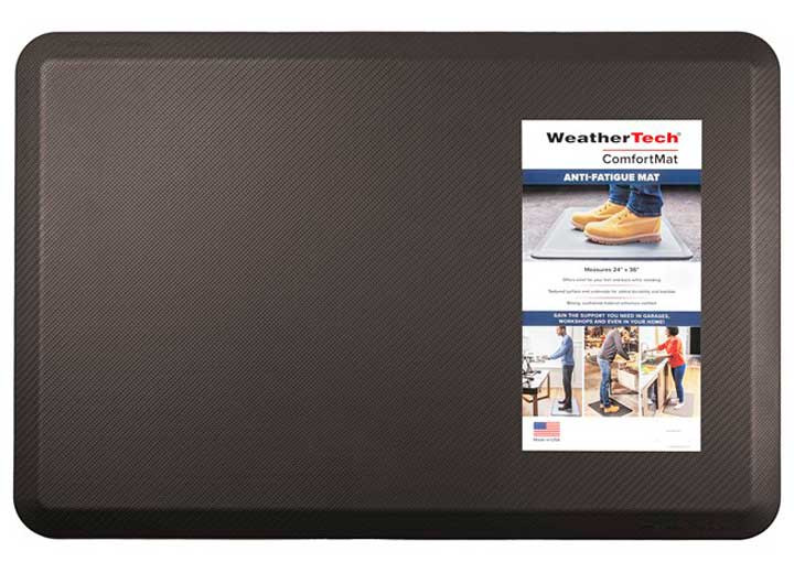 WeatherTech - Carbon Fiber Individually Boxed Comfort Mat Cocoa - 81AF23CBCS