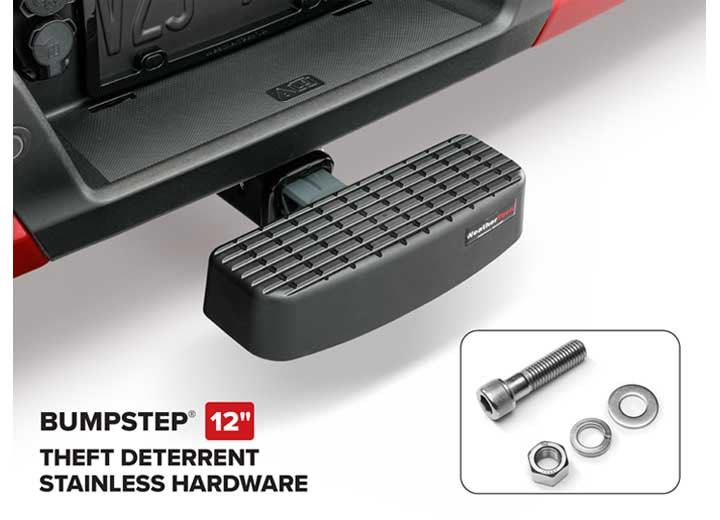 WeatherTech - Universal Bumpstep 2 Shot W/stainless Hardware Black - 8ABS5V2SS