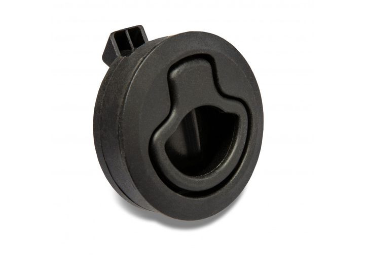 Whitecap - Black Nylon Nonlocking Slam Latch (pkgd) - 3227BC