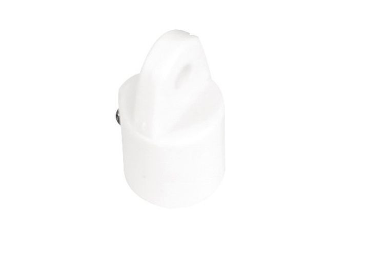 Whitecap - Pkgd 7/8in Outside Eye End (pr) Wht - 3419WP