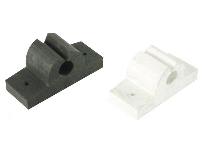 Whitecap - Pkgd 3/8in White Rubber Tool/rod Holder - 3750WC