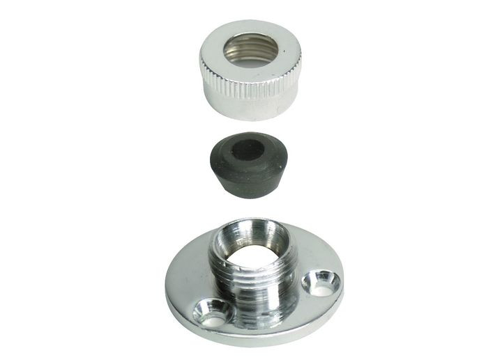 Whitecap - Pkgd Cp Brass Cable Outlet5/16in - S-0717C