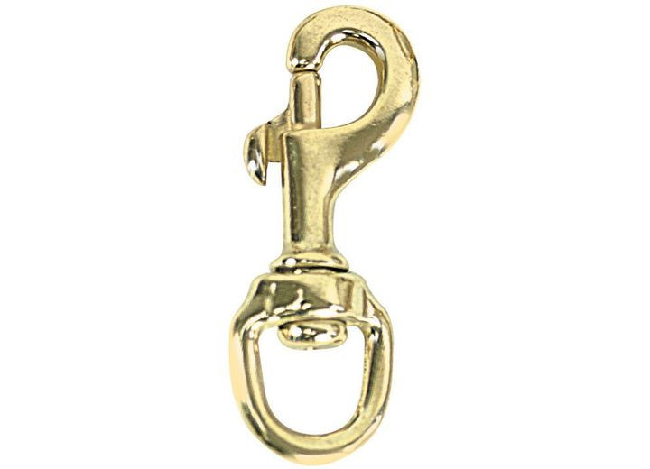 Whitecap - Pkgd Bronze Swivel Eye Piston Snap 35/8in - S-1103C