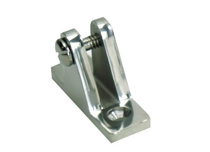 Whitecap - Pkgd Cp Zamac 90 Degree Deck Hinge - S-1435C