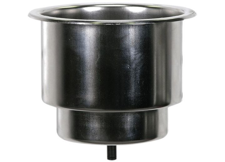 Whitecap - 304 S.s. Cupholder W/drain - S-3511C