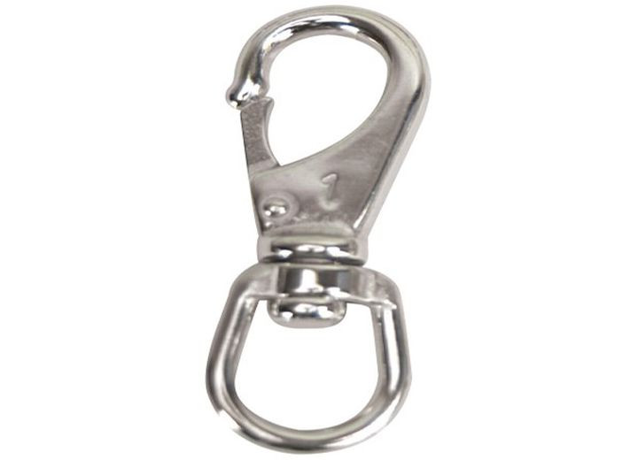 Whitecap - Pkgd Ss Swivel Eye Boat Snap Size 1 - S-4021C