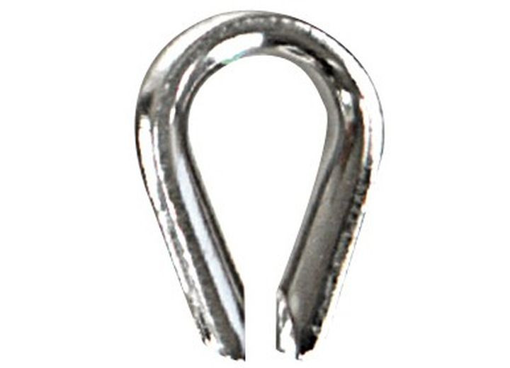 Whitecap - Pkgd Ss Wire Rope Thimble  1/2in - S-4085P