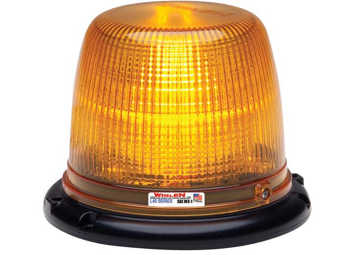 Whelen - Led Beacon Sae Class 1 Permanent (amber) - L41AP