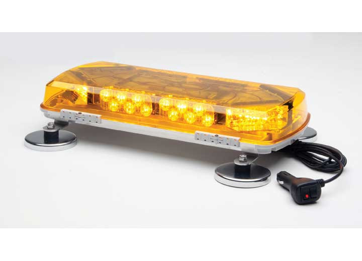 Whelen - Mini Century Lightbar 16in W/magnet Mount Kitamber - MC16MA