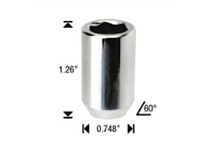 White Knight - Acorn Tunr Ht 7/16 Bag4 - 2802-4