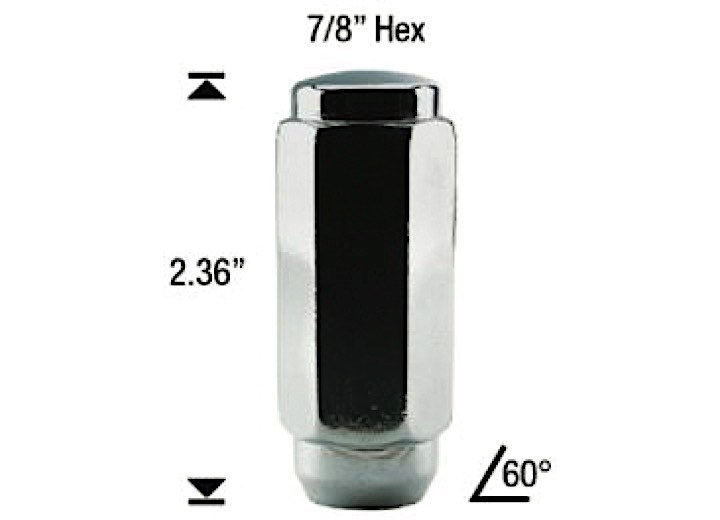 White Knight - Acorn Duplex Xl 14mm 1.50 Bk30 - 3209