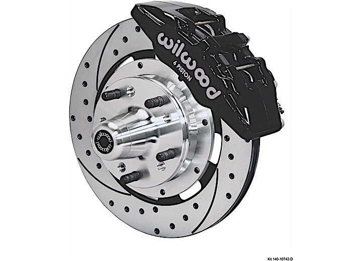 Wilwood - Dp6 Front Kit 12.19 Drilled - 140-10742-D
