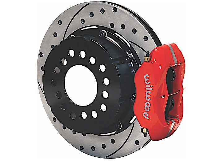 Wilwood - Fdl P/s Rear Kit Drilled Red - 140-2115-DR