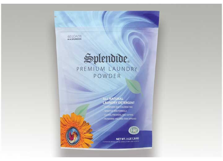 Splendide - Premium Laundry Powder 3 Lb Ziplock Bag - 1003