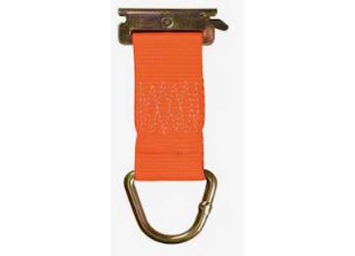 Winston - SmartStraps - 2x6in 2000lb Rope Ring With Xtrack/etrack Tie Down Straporange - 893