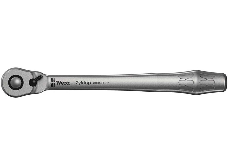 Wera Tools - 8004 C Zyklop Metal Ratchet W/ Switch Lever And 1/2in Drive 1/2in X 281 Mm - 5004064001