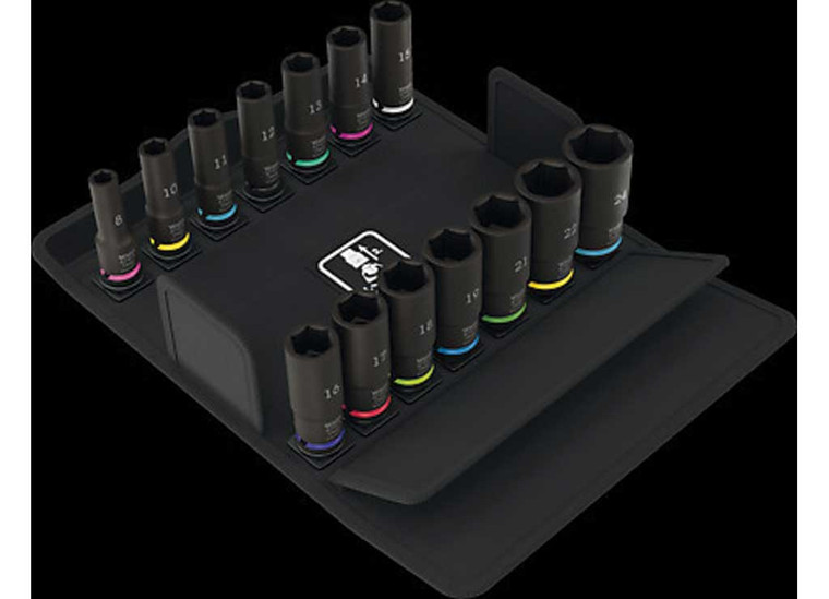 Wera Tools - 8790 B Impaktor Deep Set 1 3/8in  14pcs - 5005580001