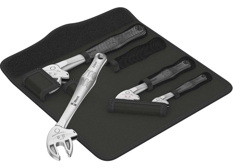 Wera Tools - 6004 Joker 4 Set 1 Selfsetting Spanner Set 4 Pcs - 5020110001