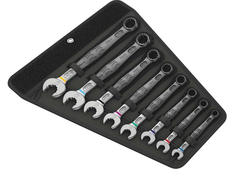 Wera Tools - 6003 Joker 8 Imperial Set 1 Combination Wrench Set Imperial 8 Pcs - 5020241001