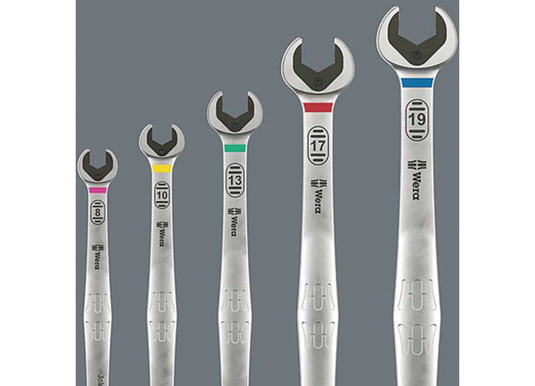 Wera Tools - 6007 Joker Sb Ring Ratchet Spanner Long Design 10 X 209 Mm - 5020351001