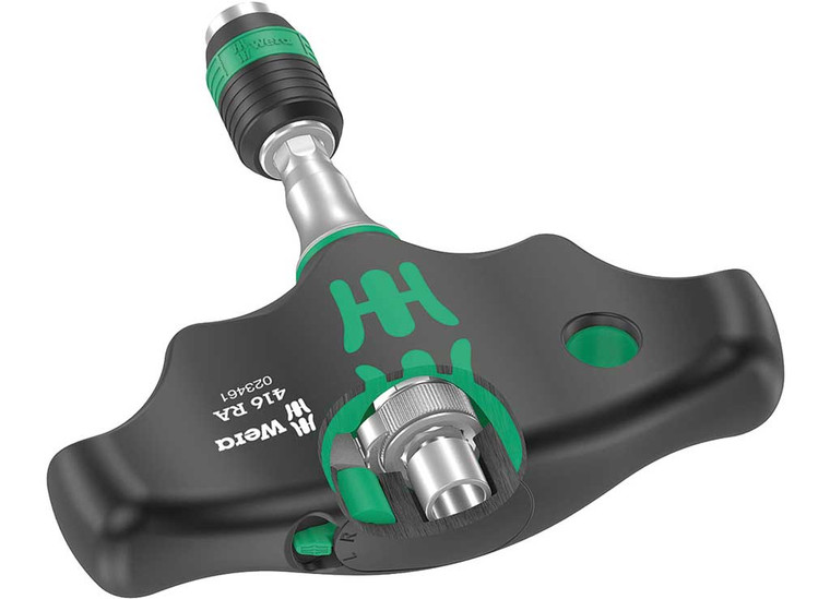 Wera Tools - 416ra Thandle Bitholding Screwdriver W/ Ratchet Function 1/4in X 45mm - 5023461001