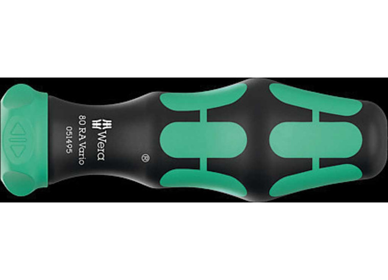 Wera Tools - 80 Ra Vario Blade Holding Handle W/ Ratchet Functionality 6 X 113.5 Mm - 5051495001