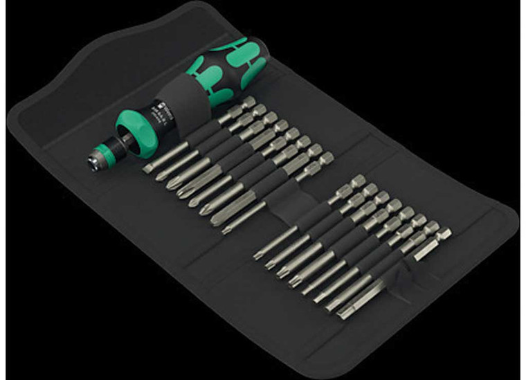 Wera Tools - Kraftform Kompakt 60 Rar 1 W/ Ratchet Functionality 17 Pcs - 5051530001