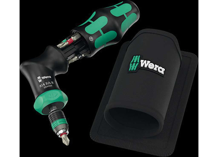 Wera Tools - Kraftform Kompakt Vario Pistol Rar 1 Bit Set W/ Ratchet Functionality 7 Pcs - 5051535001