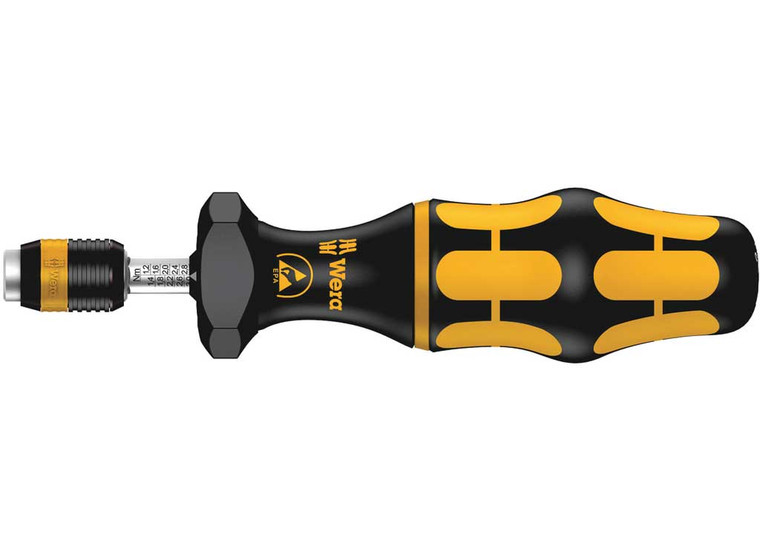 Wera Tools - Series 7400 Esd Kraftform Adj Torque Screwdriver 0.13.0nm 7440x0.31.2nm - 5074730001