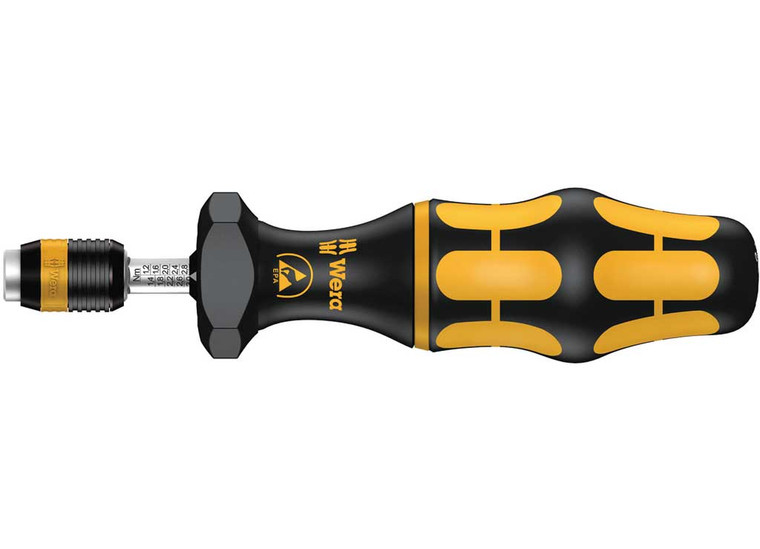 Wera Tools - Series 7400 Kraftform Adj Torque Screwdriver 7445 Esd X 2.511.5in - 5074733001