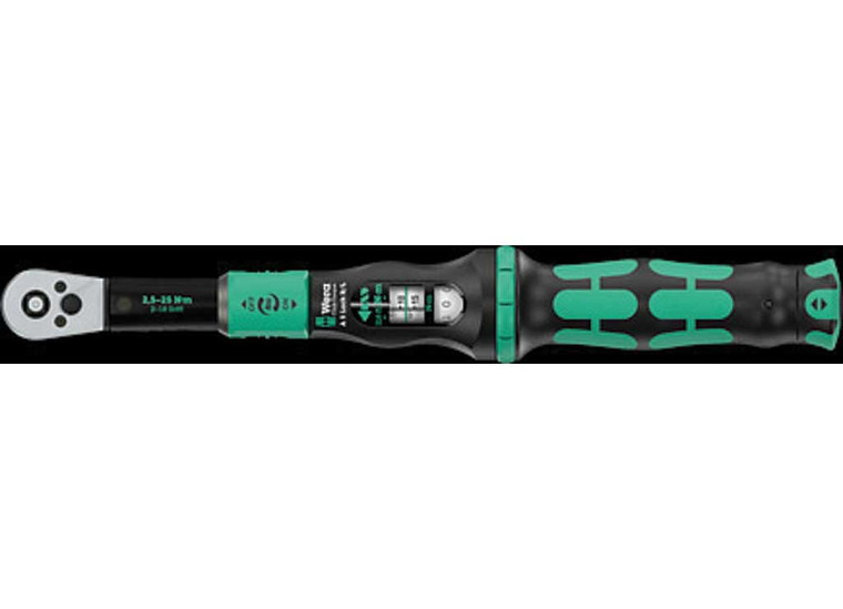 Wera Tools - Clicktorque Lock A 5 R/l Torque Wrench Adjustable 2.525 Nm W/ 1/4in Sq Head - 5075693001