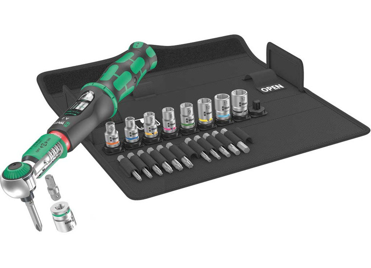 Wera Tools - Safetorque A 2 Set 1 1/4in Hexagonal 212 Nm 23 Pcs - 5075832001