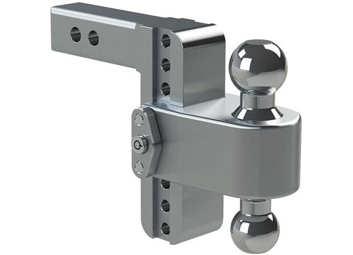 Weigh Safe - Turnover Ball 6in Drop Hitch W/ 2in Shank 8k/10k Gtwr W/dual Pin Lock - LTB6-2