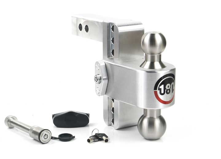 Weigh Safe - Turnover Ball 6 Drop Hitch W/ 2 Shank Keyed Alike Ws05 Included - LTB6-2-KA
