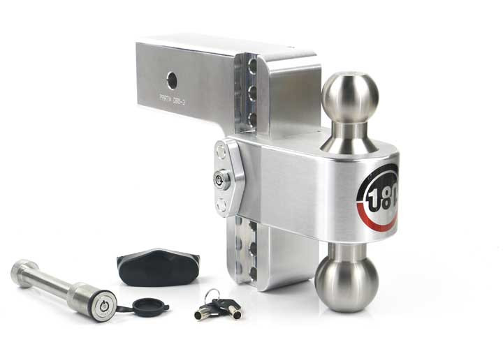 Weigh Safe - Turnover Ball 6 Drop Hitch W/ 3 Shank Keyed Alike Ws05 Included - LTB6-3-KA