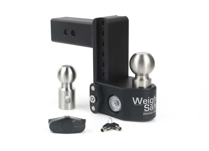 Weigh Safe - Tongue Weighing Adj Ball Mount  Inc 2in And 25/16in Balls6in Drop2.5in Shank - SWS6-2.5