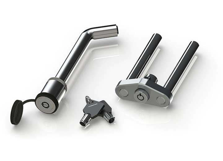 Weigh Safe - Lock Plate Key Assembly (dual Pin)  Hitch Locking Pin Combo Keyed Alike - WS06