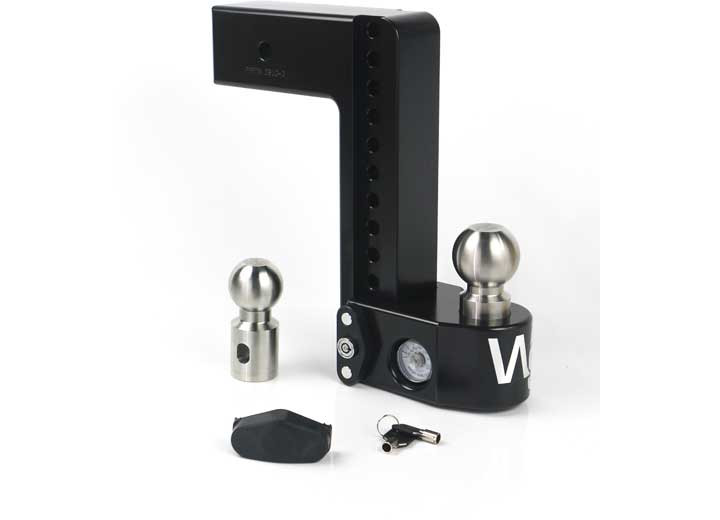 Weigh Safe - Weigh Safe 10in Drop Hitch W/ 3in Shank (10k/21k Gtwr)w/cerakote - WS10-3-CER-BLA
