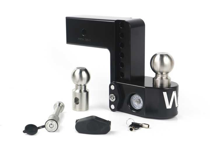 Weigh Safe - Weigh Safe 6in Drop Hitch W/ 3in Shank (10k/21k Gtwr)w/cerakote - WS6-3-KA-CER-BLA