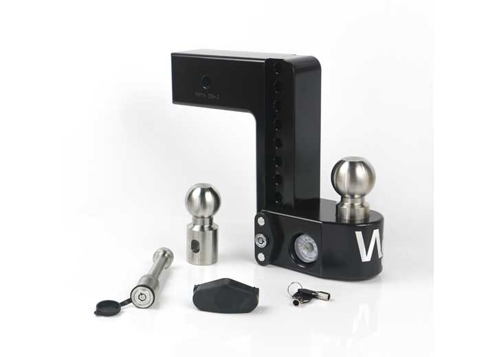 Weigh Safe - Weigh Safe 8 Drop Hitch W/ 3 Shank (10k/21k Gtwr)w/cerakote - WS8-3-KA-CER-BLA