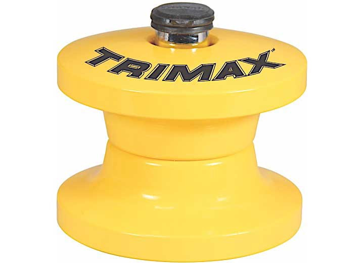 Trimax Locks - Lunette Tow Ring Lockfits 27/8in Inside Diameteryellow Metal Alloy - TLR51
