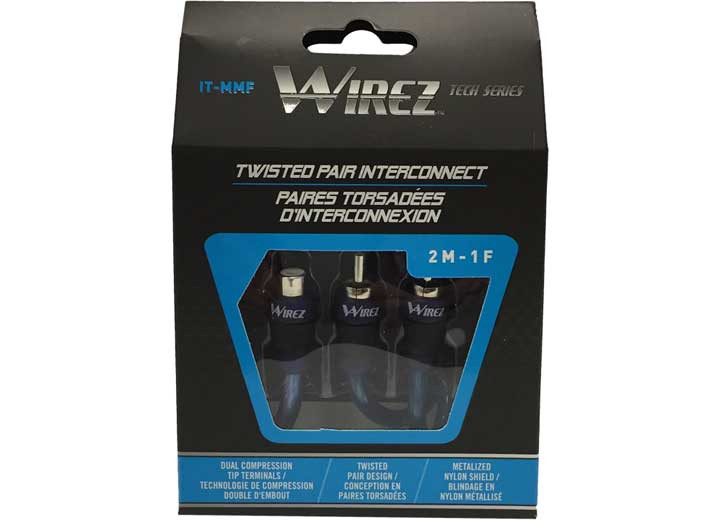 Wirez Inc - Connector Y Rca 2m To 1f - IT-MMF