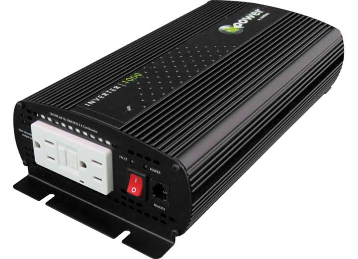 Xantrex - Xpower 1000 Inverter  Modified Sine 1000w 120ac/12vdc Gfci Remote On/off Incl - 813-1000-UL