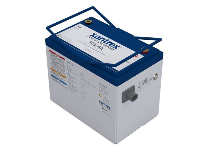 Xantrex - Xantrex Lithium Ion Battery 105ah 12vdc - 883-0105-12