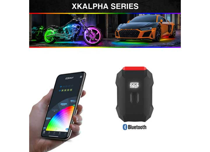 XK Glow - Bluetooth Smartphone App Controller; Xkalpha - AP-CTRL